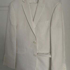 Men’s White Liben Suit